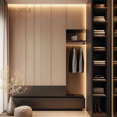 Отворете гардероба на лицето