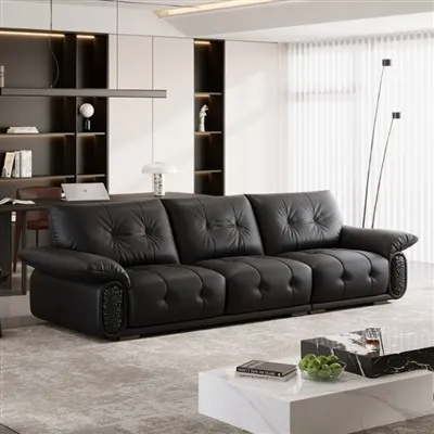 Черен диван